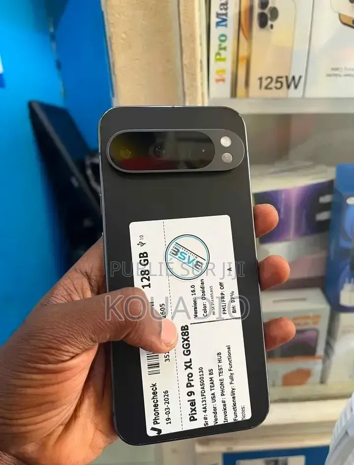 Nouveau Google Pixel 9 Pro XL 512 GB Noir