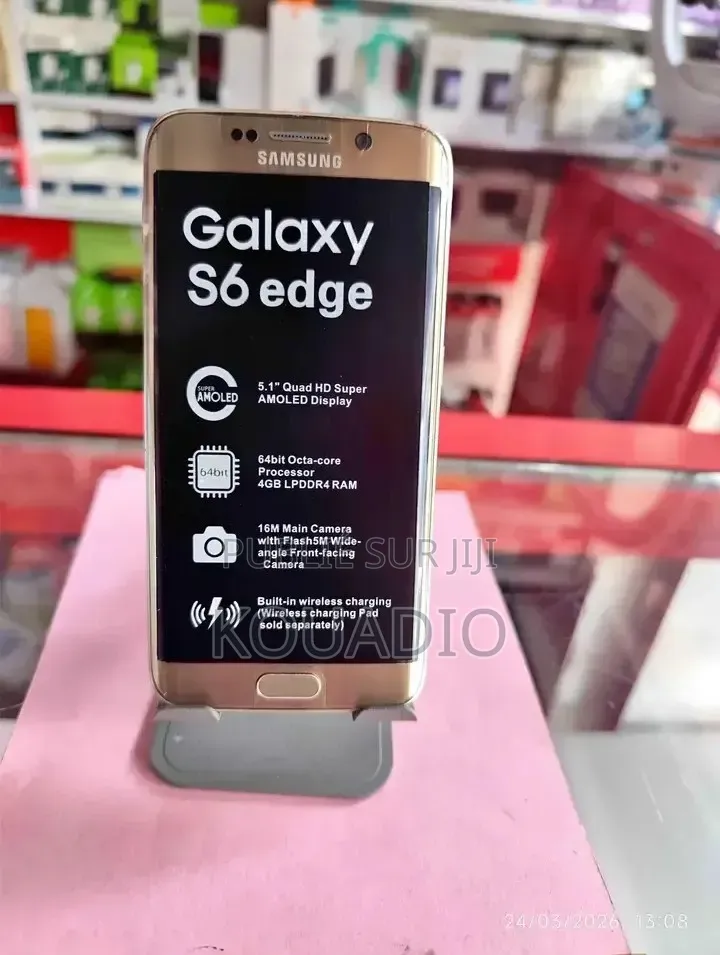 Nouveau Samsung Galaxy S6 edge 128 GB Gris