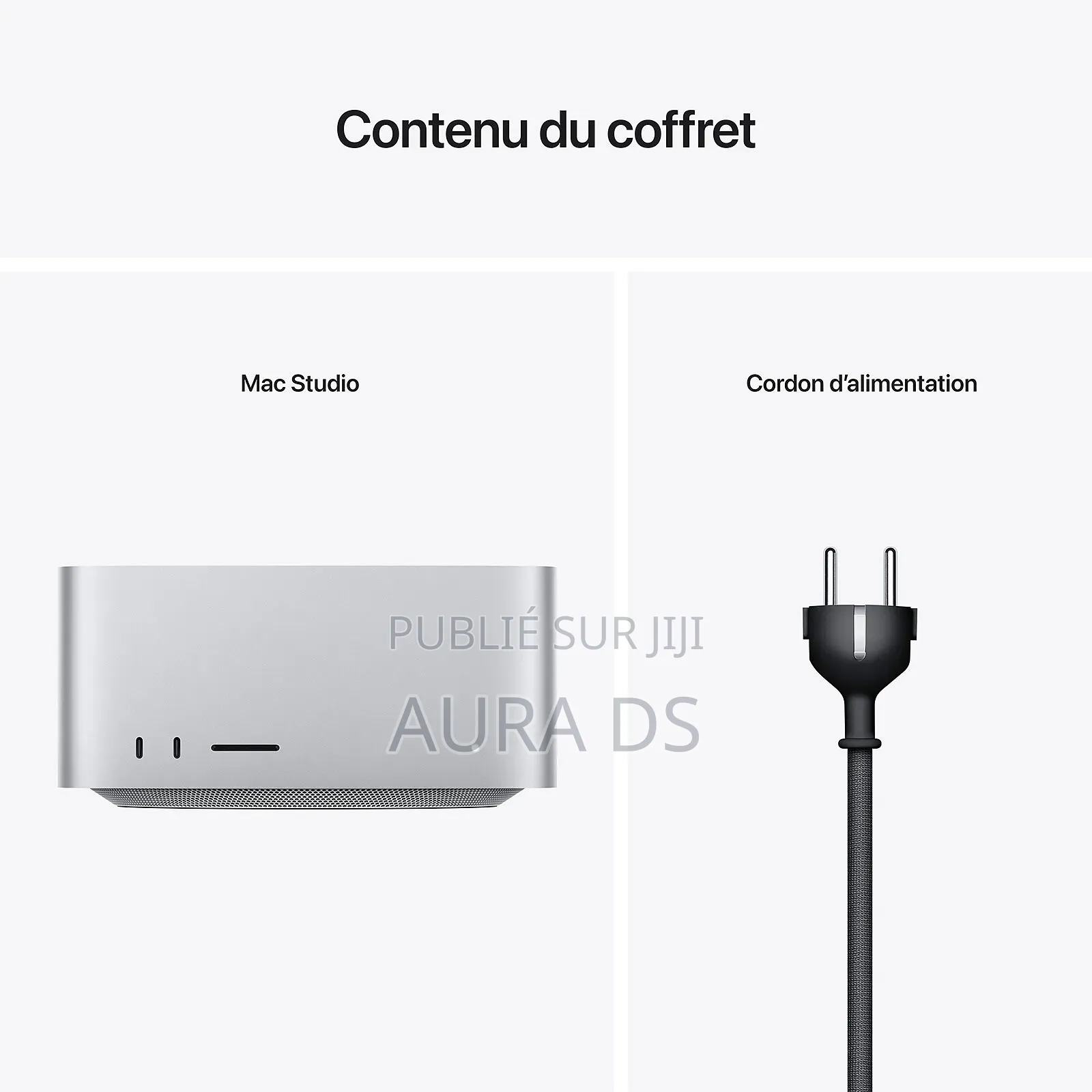 Nouveau Apple Mac Studio 128GB Apple M2 Ultra SSD 4T