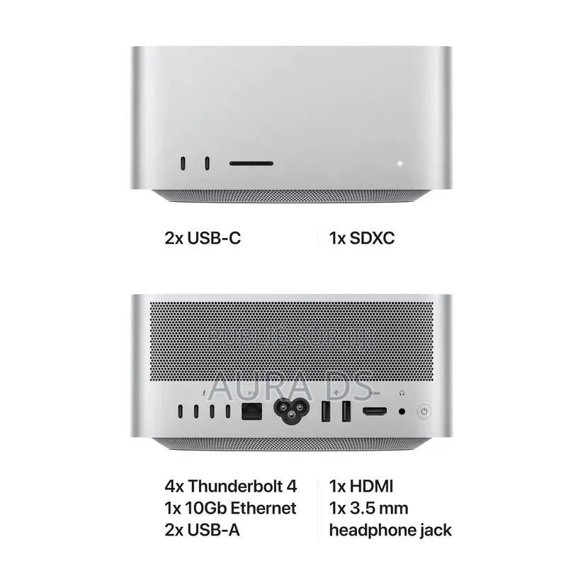 Nouveau Apple Mac Studio 128GB Apple M2 Ultra SSD 4T