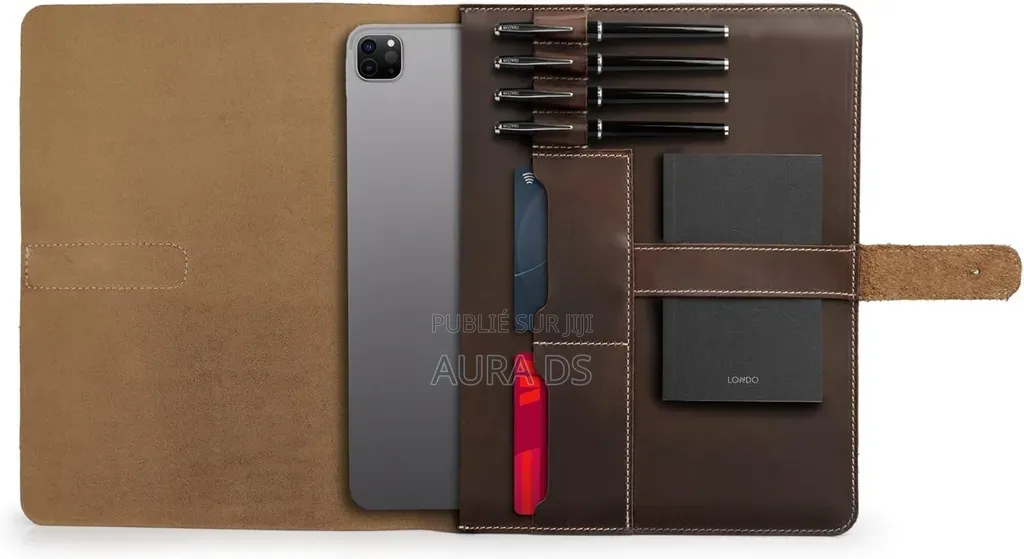Londo – Housse Premium en Cuir Véritable Pour iPad Pro 12,9"