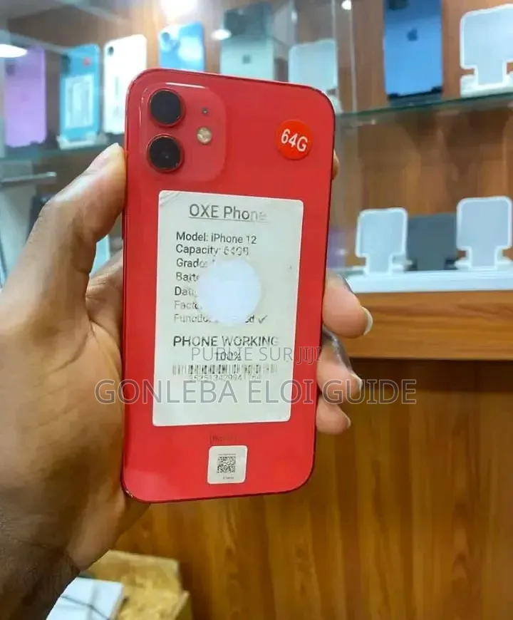 Nouveau Apple iPhone 12 128 GB Rouge
