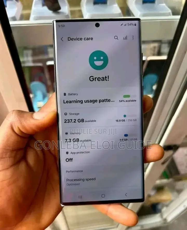Nouveau Samsung Galaxy S22 Ultra 256 GB Noir