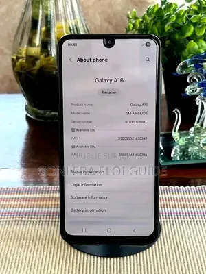 Nouveau Samsung Galaxy A16 128 GB Noir