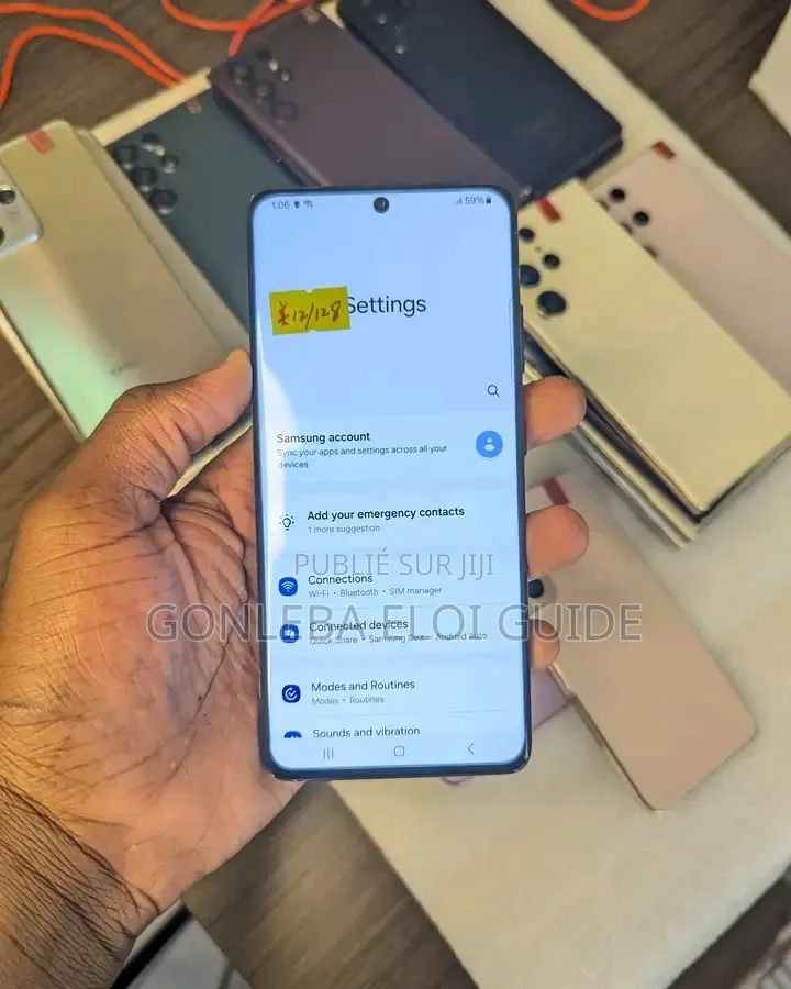 Nouveau Samsung Galaxy S21 Ultra 5G 256 GB Noir