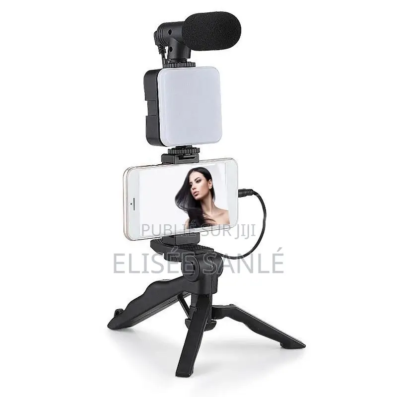 Kit d'Éclairage Vidéo Avec Microphone