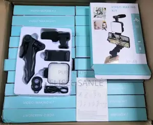 Kit d'Éclairage Vidéo Avec Microphone