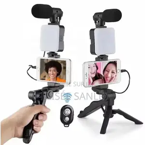 Kit d'Éclairage Vidéo Avec Microphone