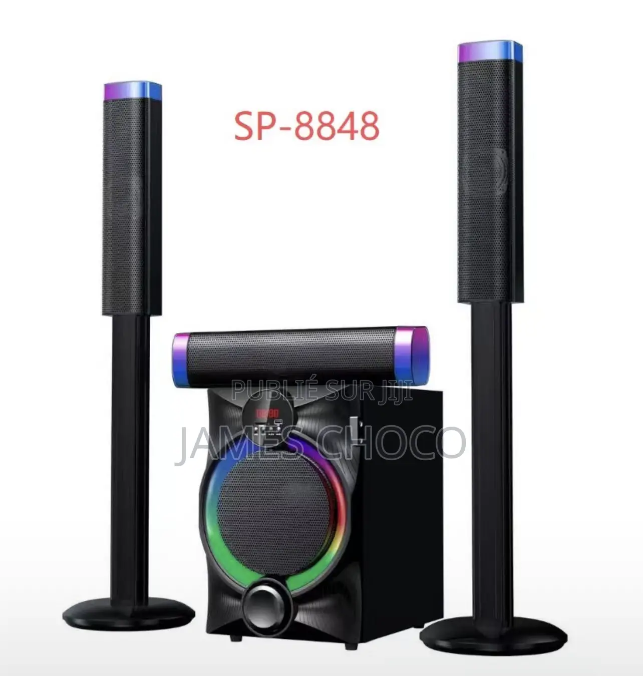 Alitop Woofer Home Cinéma Enceinte Bluetooth Portable Haut Parleur