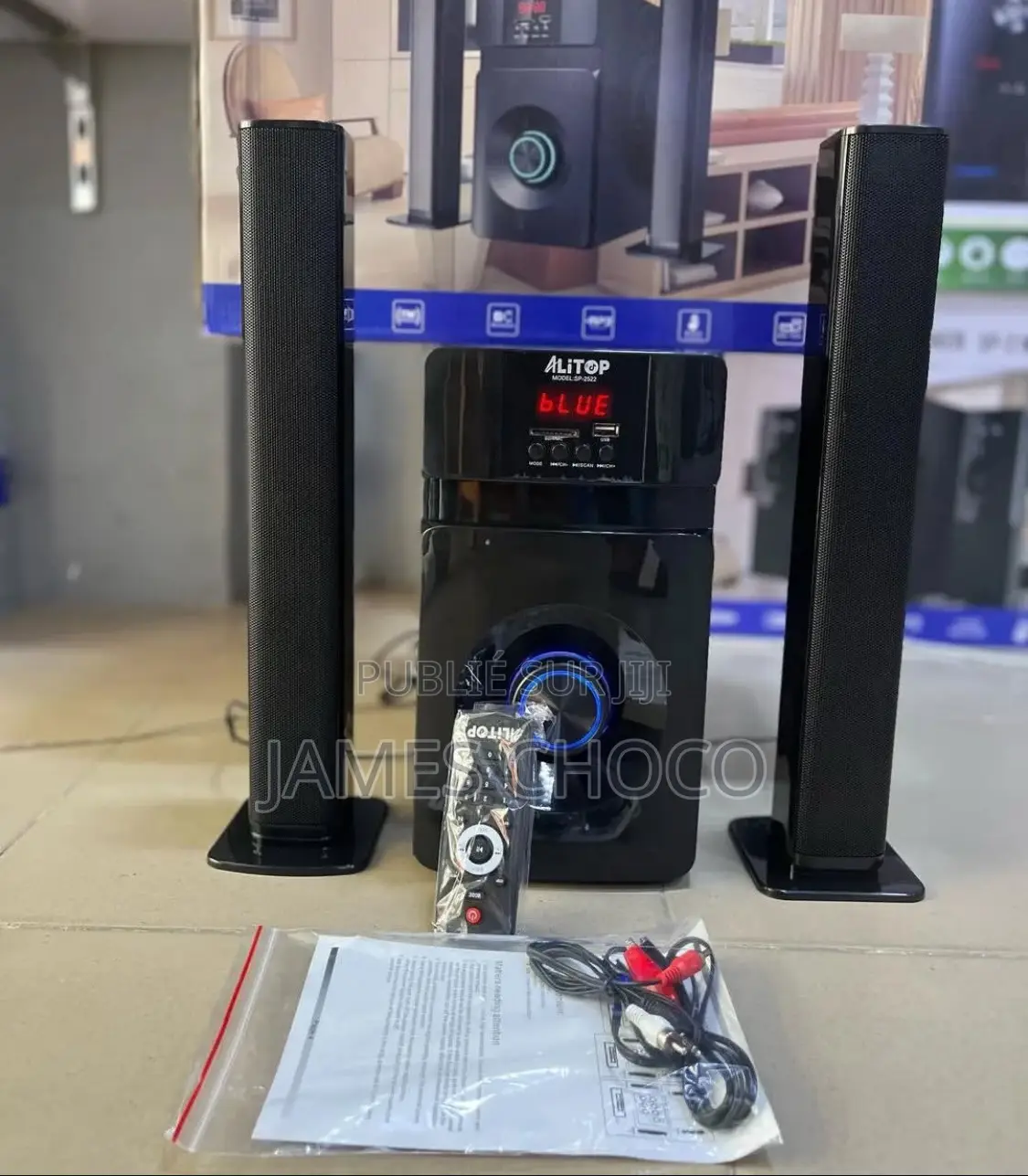 Alitop Woofer Sp-2522 Home Cinéma - Chaîne Hi-Fi