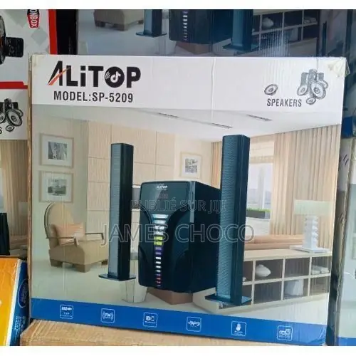 Alitop Woofer Sp-2509 Home Cinéma - Chaîne Hi-Fi