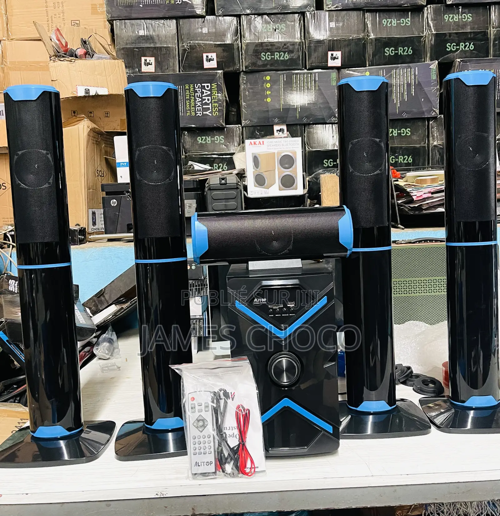 Alitop Woofer - 5 Baffles - Chaine Hifi