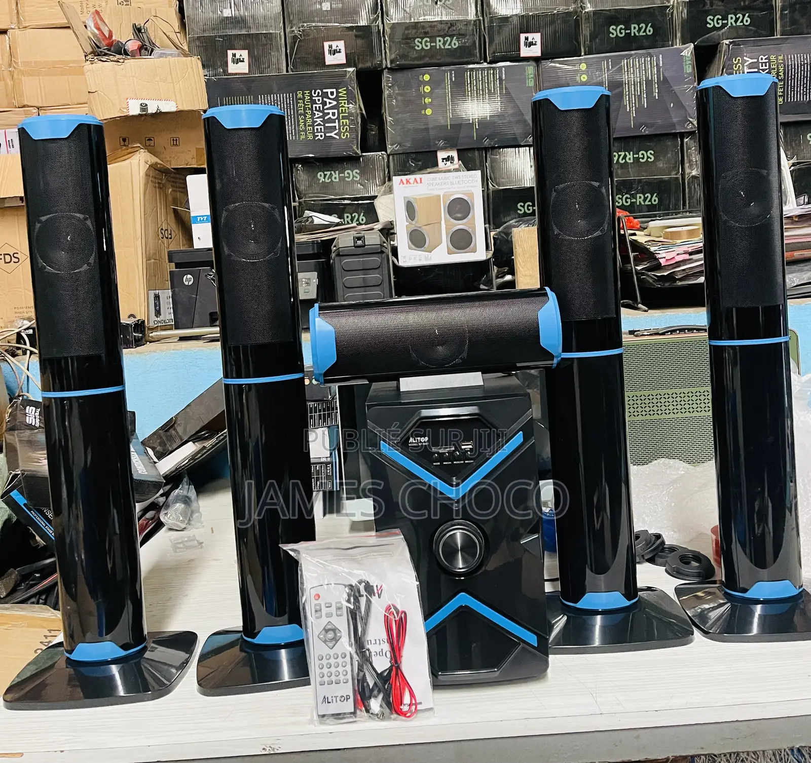 Alitop Woofer - 5 Baffles - Chaine Hifi