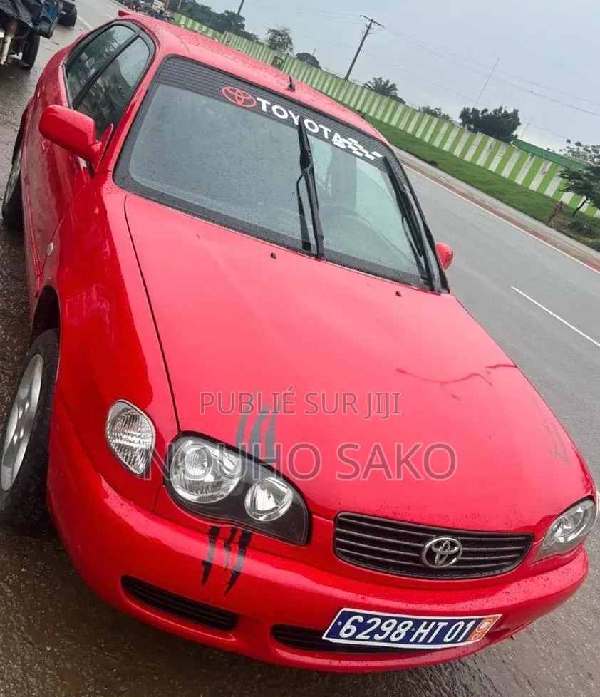 Toyota Corolla 2002 Orange