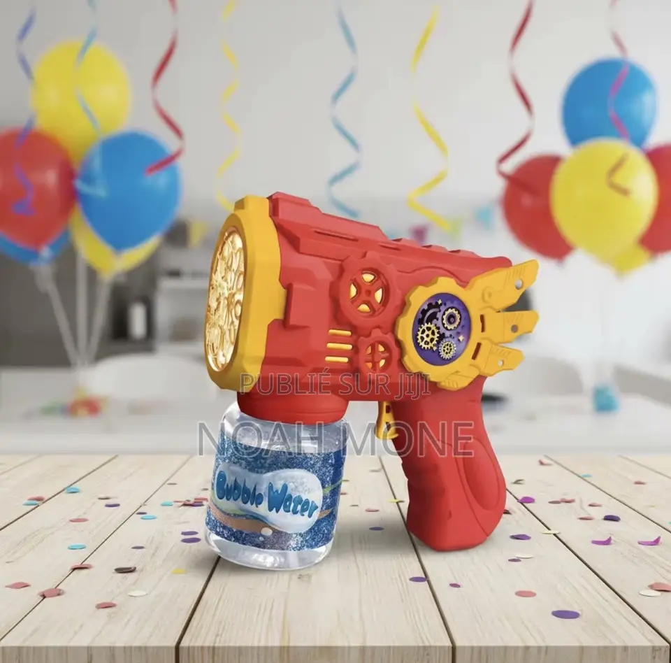 Pistolet À Bulles Électrique