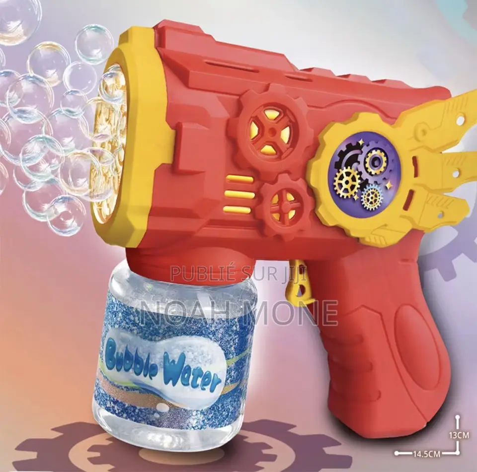 Pistolet À Bulles Électrique