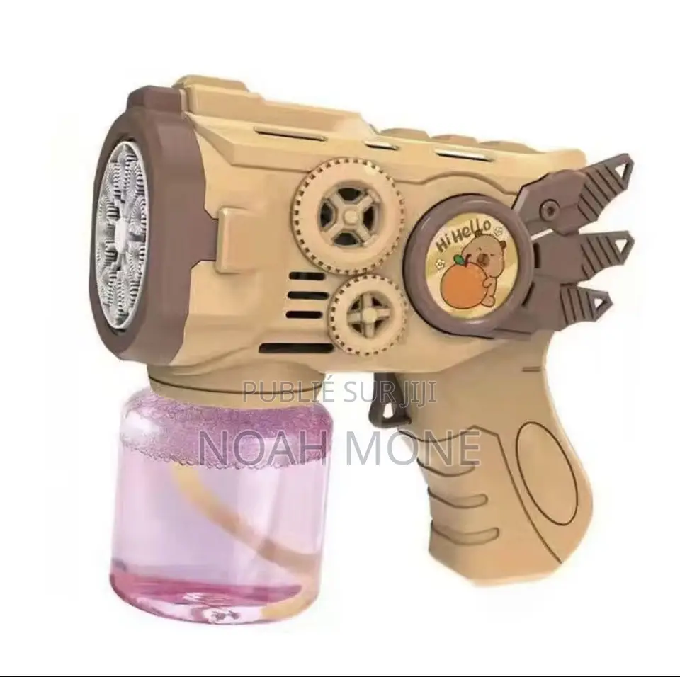 Pistolet À Bulles Électrique
