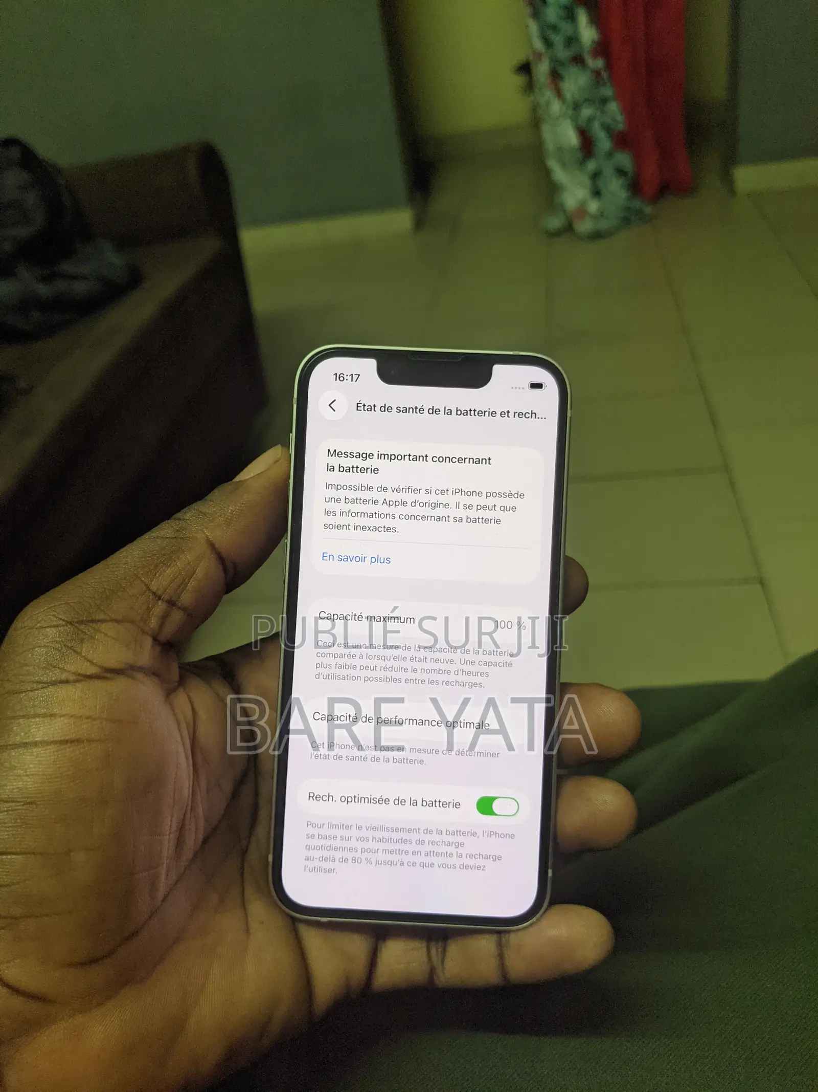 Apple iPhone 13 Mini 128 GB Or rose