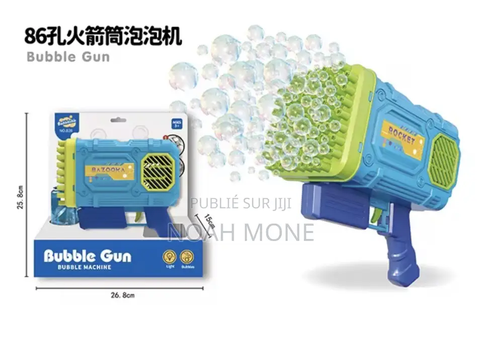 Pistolet À Bulles Lance Roquette