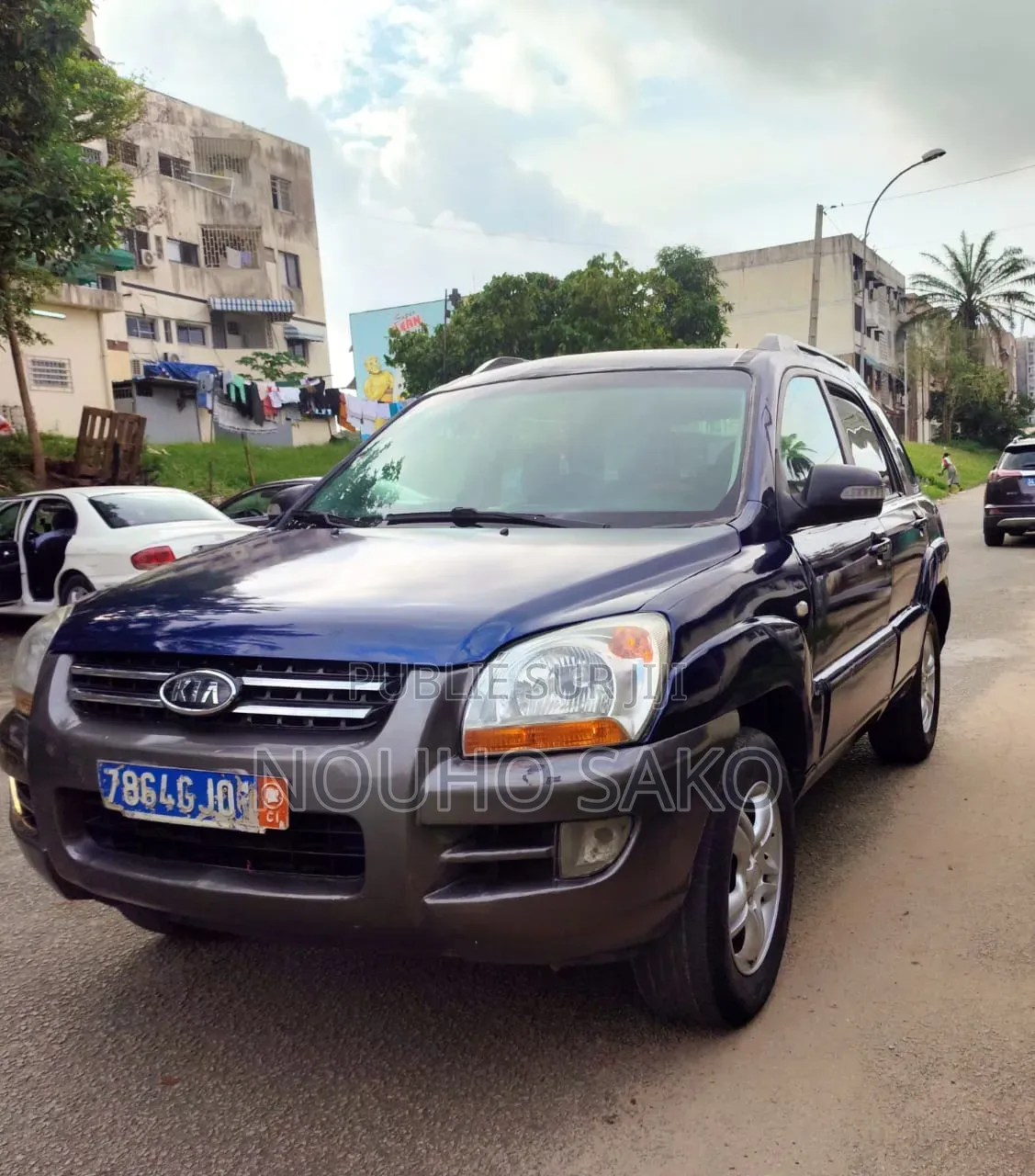 Kia Sportage 2006 Bleu