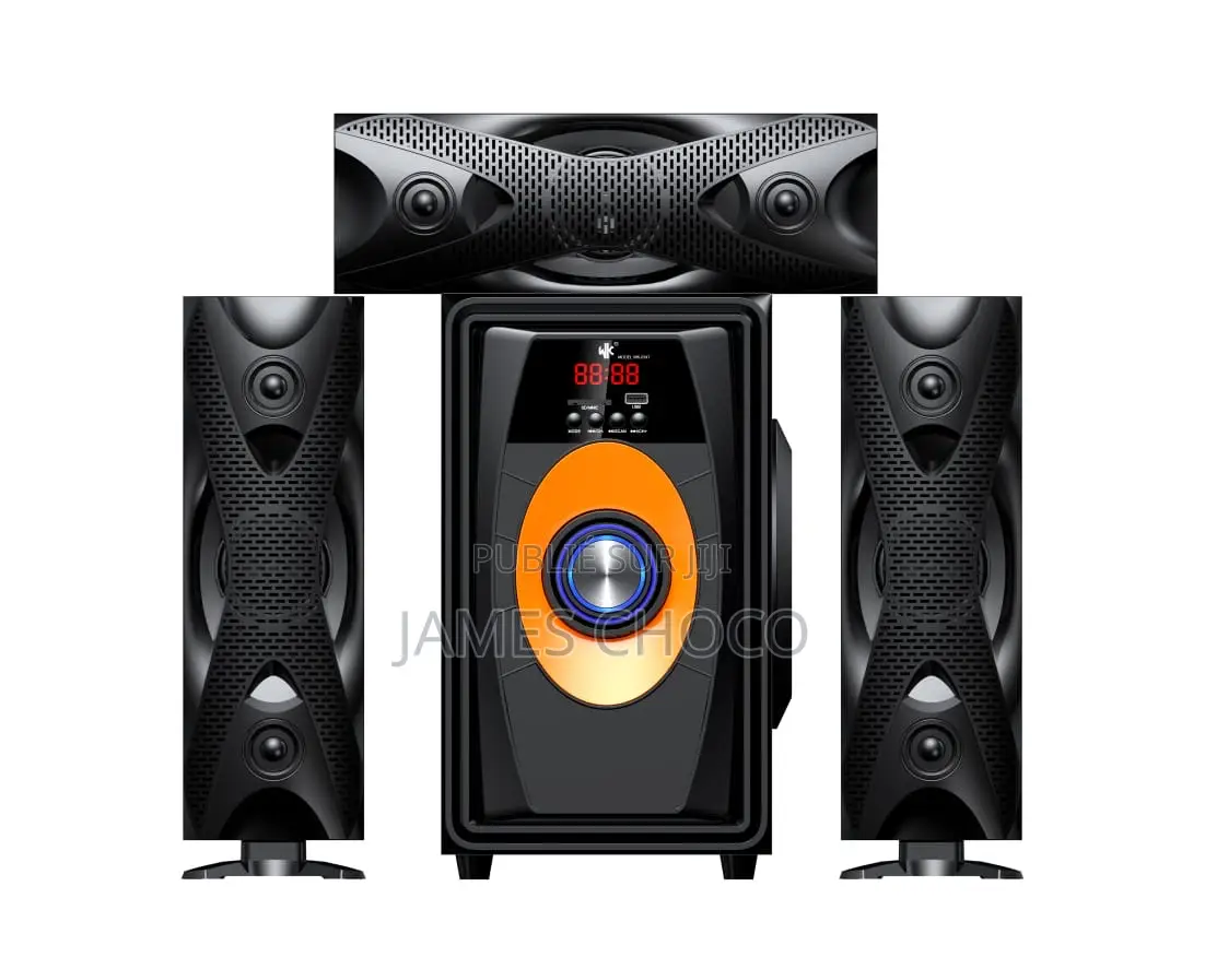 Alitop Woofer Home Cinéma - Chaîne Hi-Fi - Noir