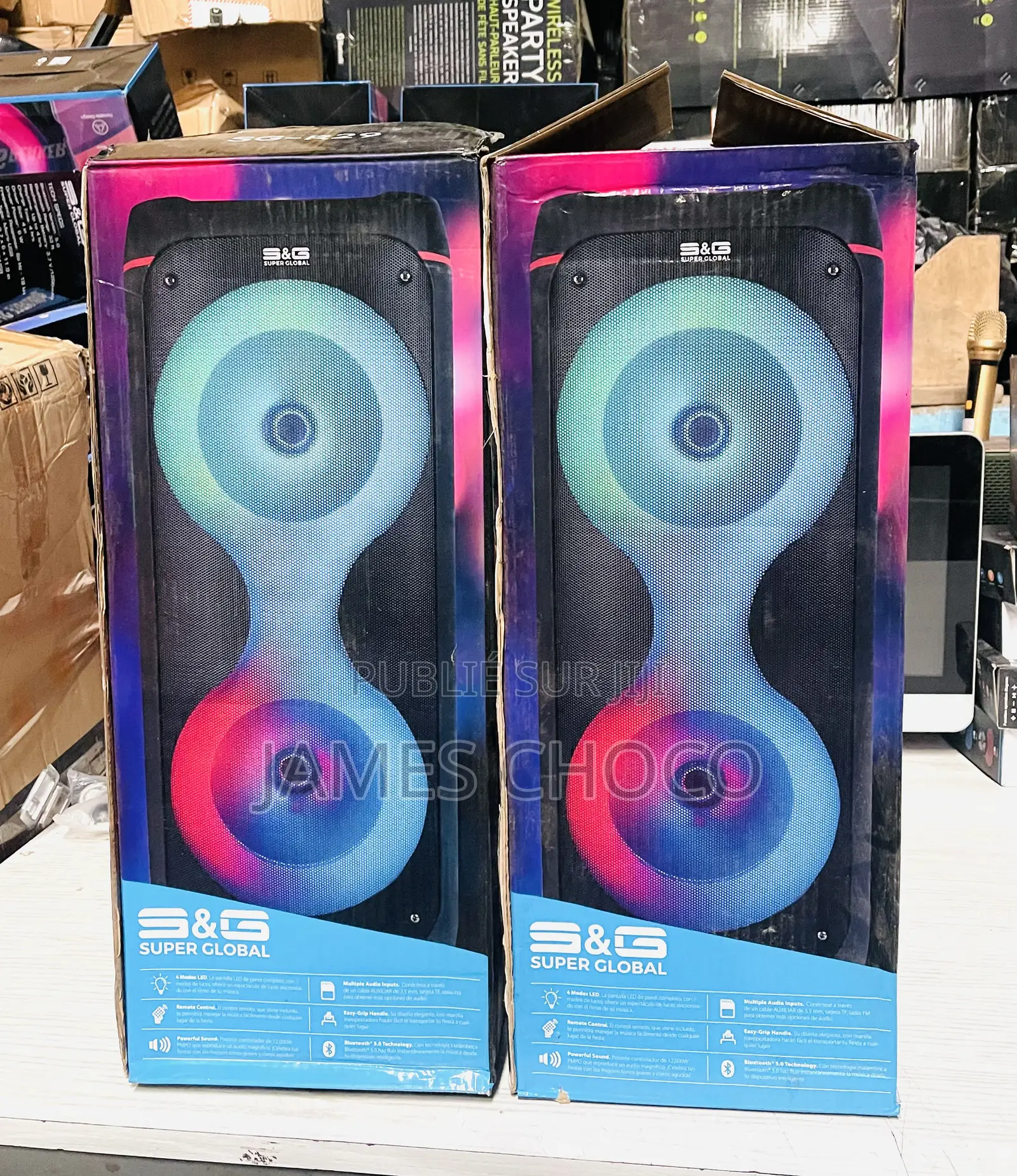 Baffle Haut Parleur Enceinte Bluetooth Rechargeable