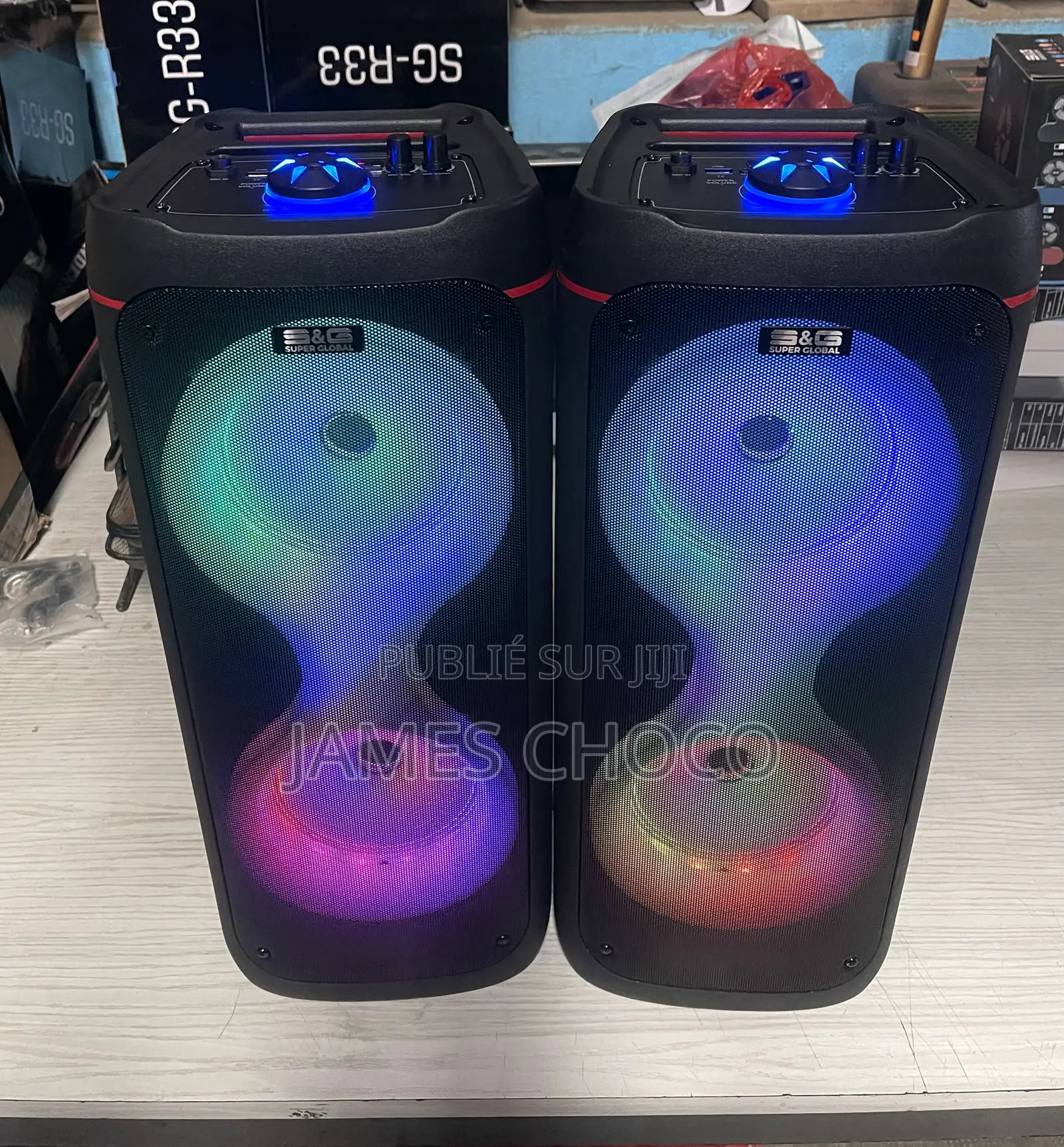 Baffle Haut Parleur Enceinte Bluetooth Rechargeable