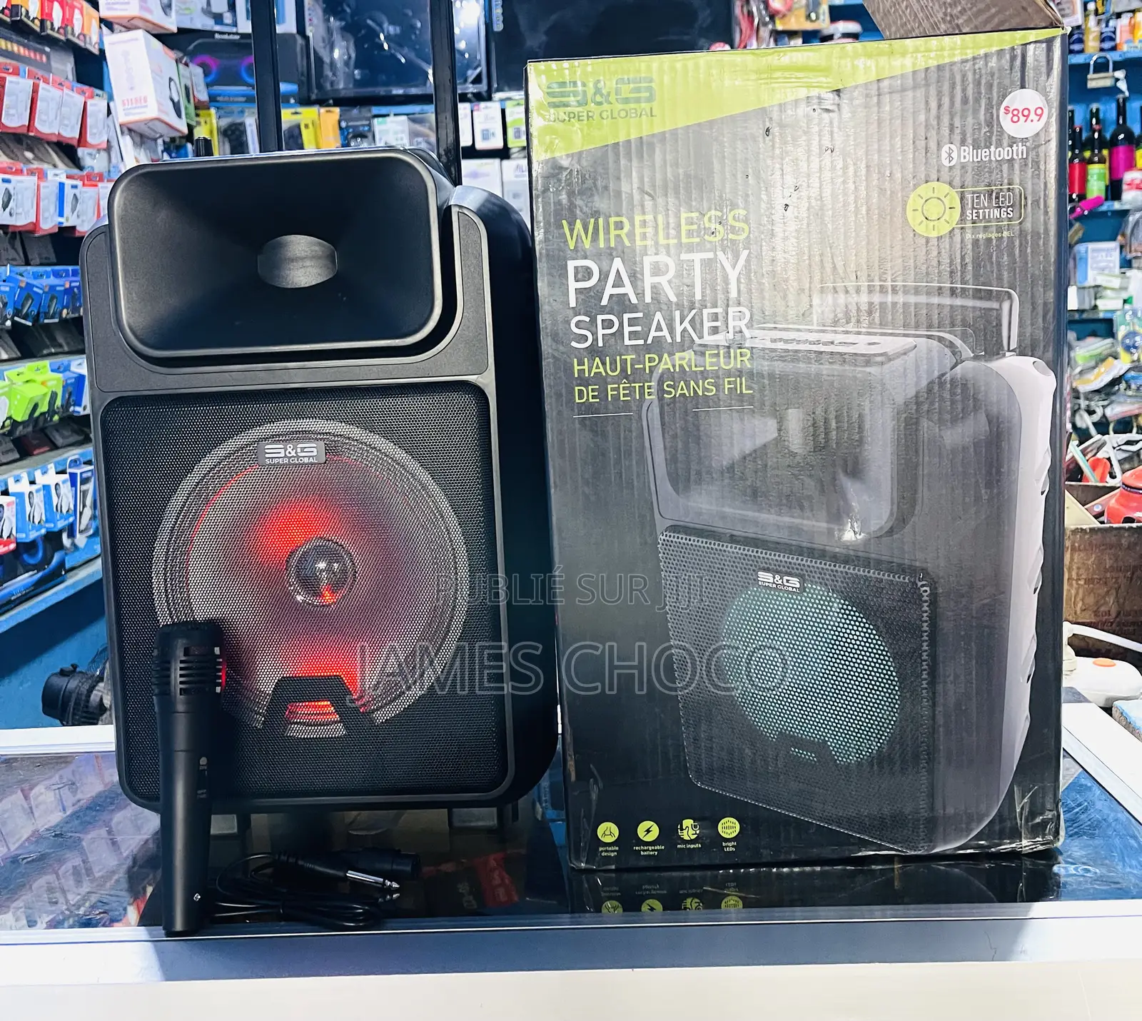Haut Parleur Enceinte Bluetooth Rechargeable