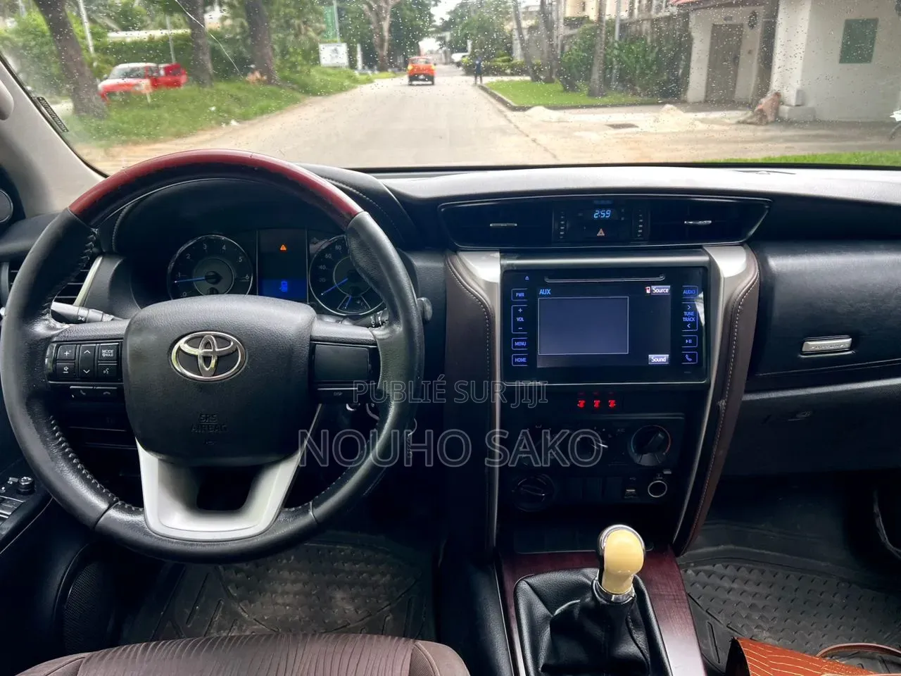 Toyota Fortuner 2021 Noir