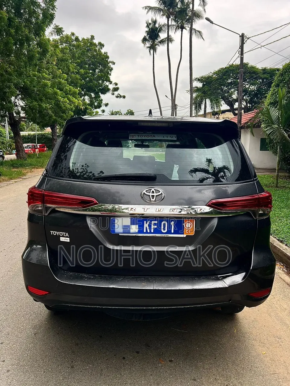 Toyota Fortuner 2021 Noir