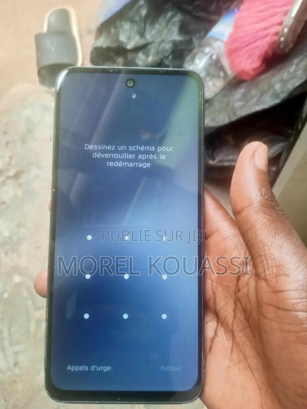 Nouveau Infinix Hot 60i 128 GB Noir