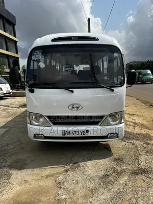 Hyundai County 2019 Blanc
