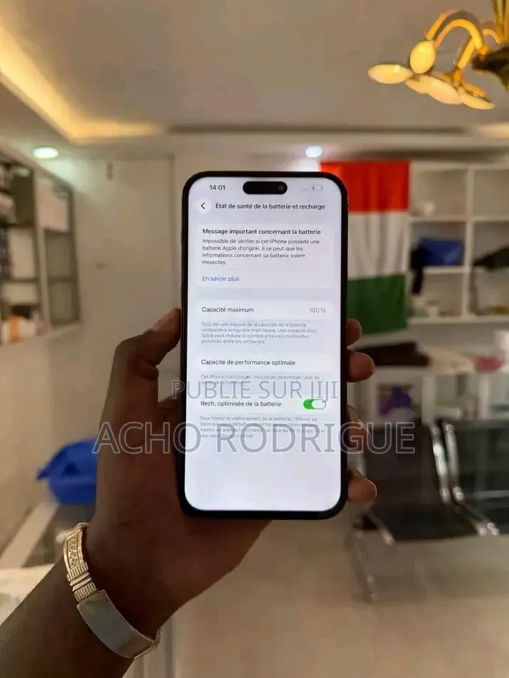 Nouveau Apple iPhone 14 Pro Max 128 GB Noir