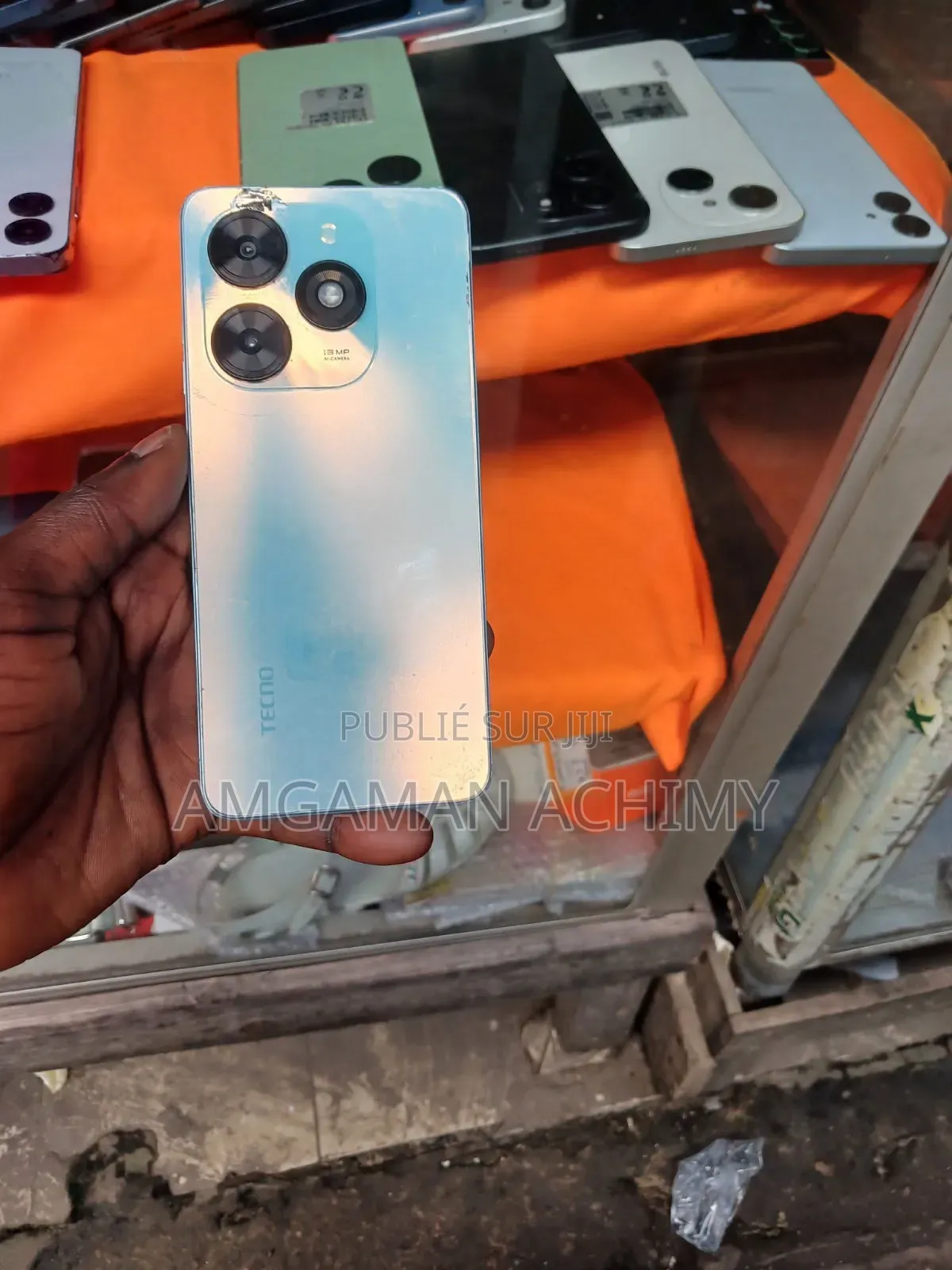 Nouveau Tecno Pop 8 64 GB Argenté
