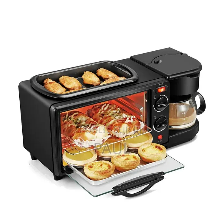 Mini Four Électrique 12 L, Multifonction, 3 en 1