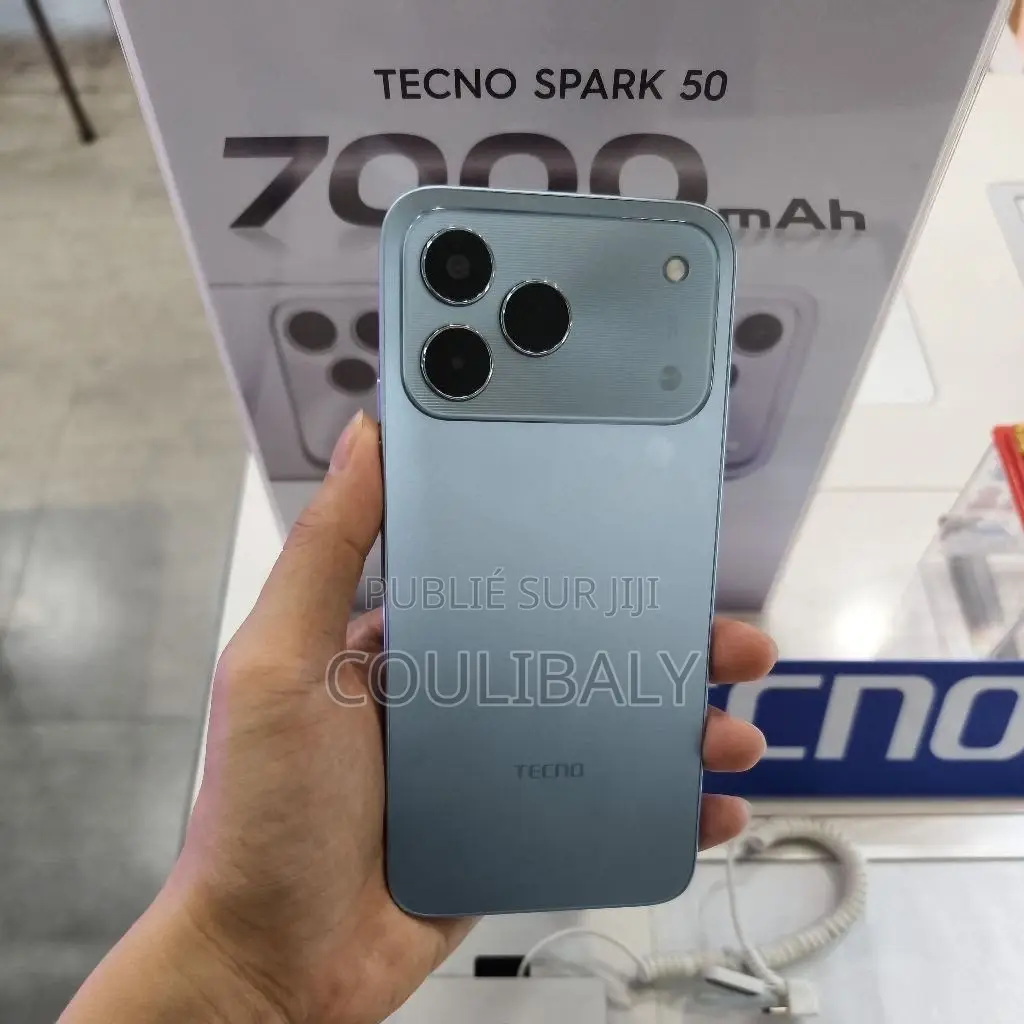 Nouveau Tecno Spark 50 128 GB Blanc