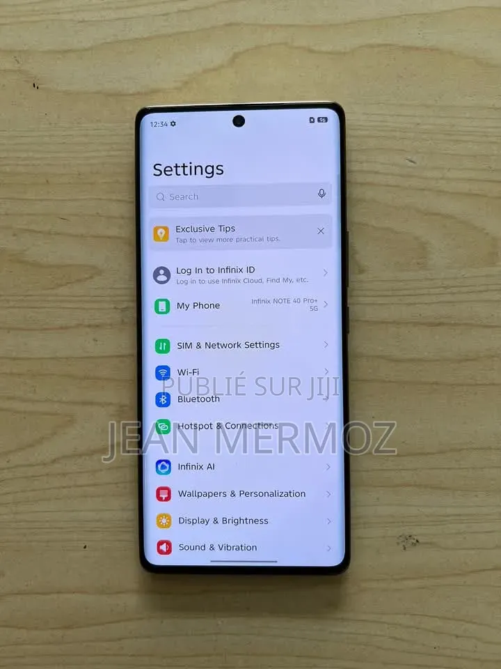Nouveau Infinix Note 40 Pro 256 GB Vert
