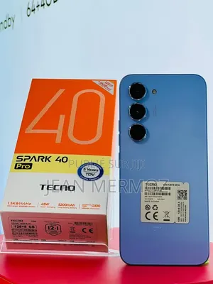 Nouveau Tecno Spark 40 Pro 256 GB Bleu