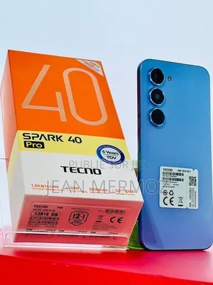 Nouveau Tecno Spark 40 Pro 256 GB Bleu