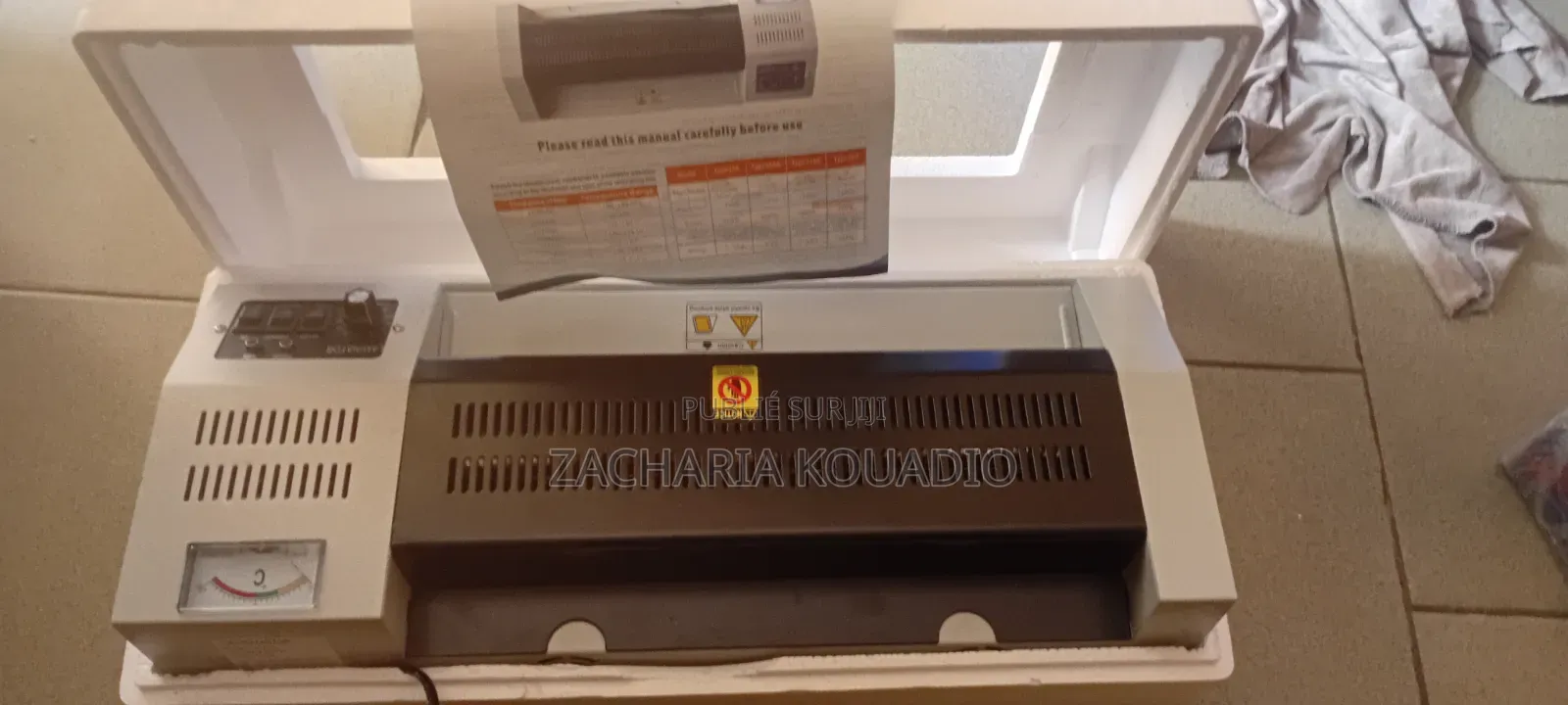 Machine À Plastification Thermique