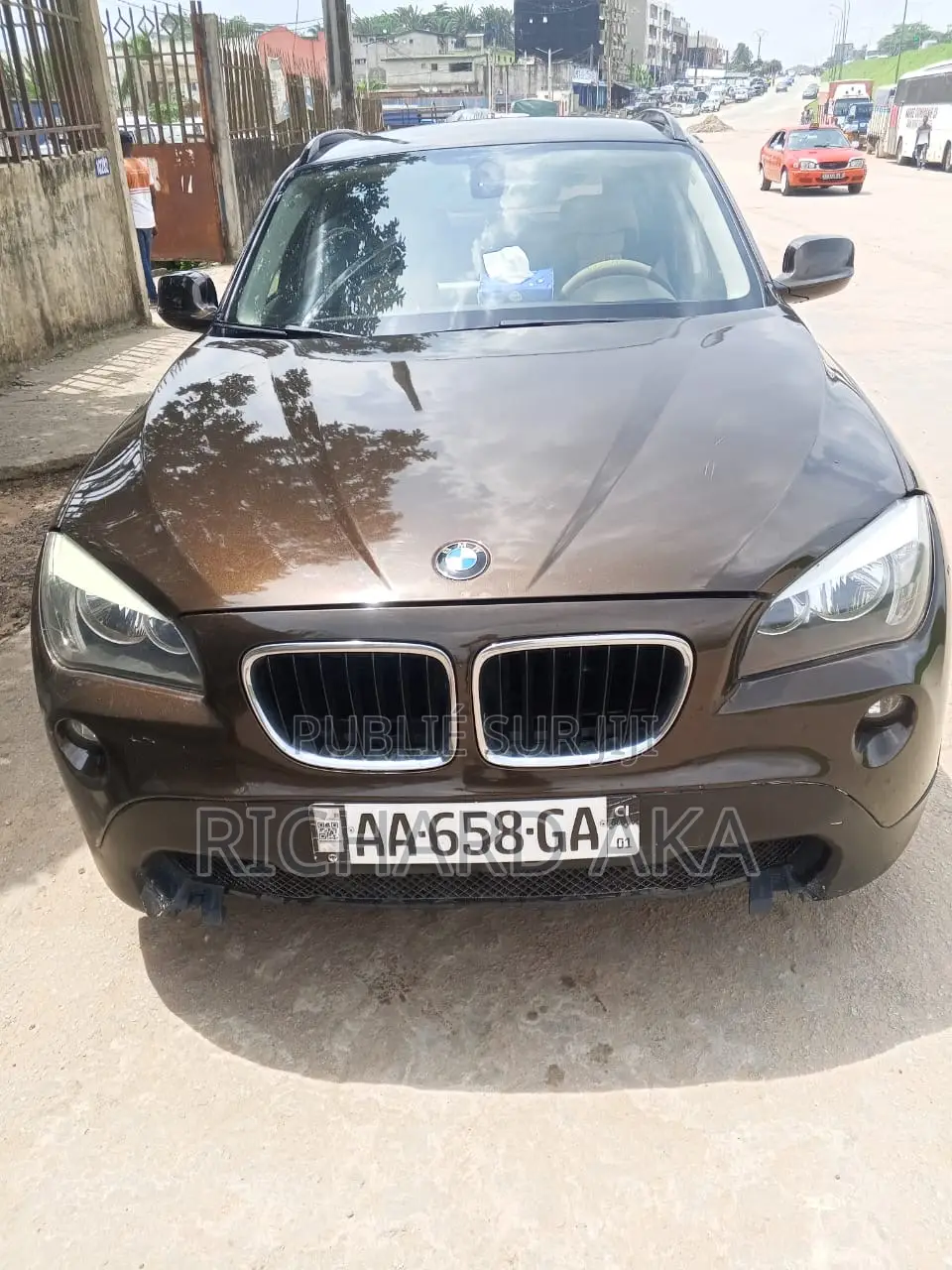 BMW X1 2014 Marron
