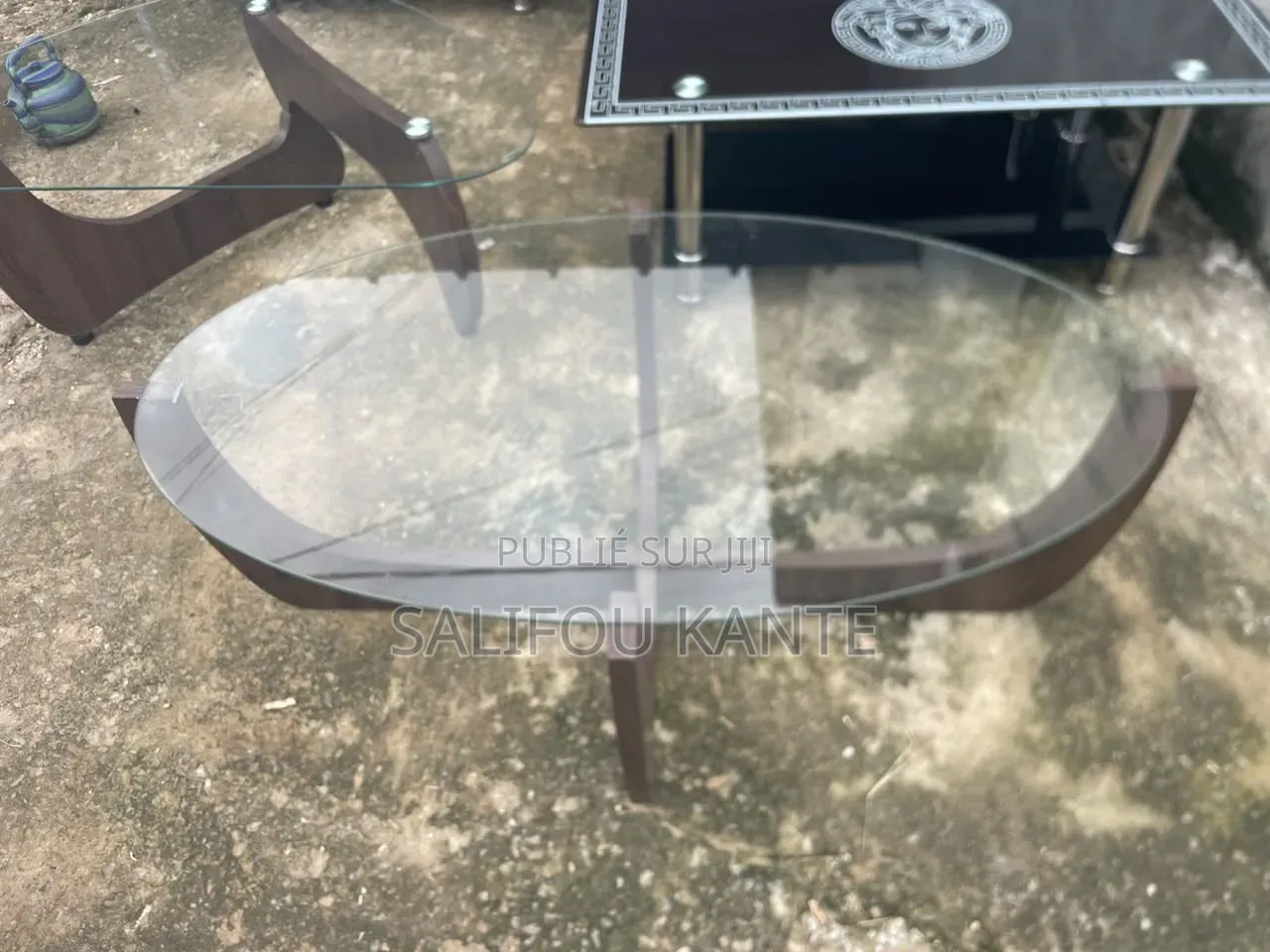 Table Basse Vitrée