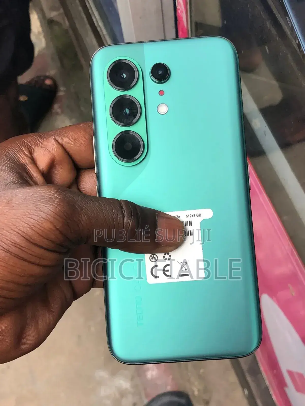 Nouveau Tecno Camon 50 Pro 256 GB Argenté