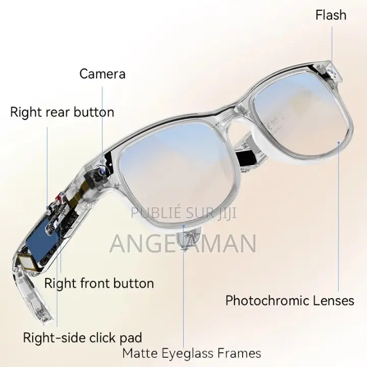 Lunettes Ia Connectées Aimb-G2 – Caméra Hd, Traduction Multilingue