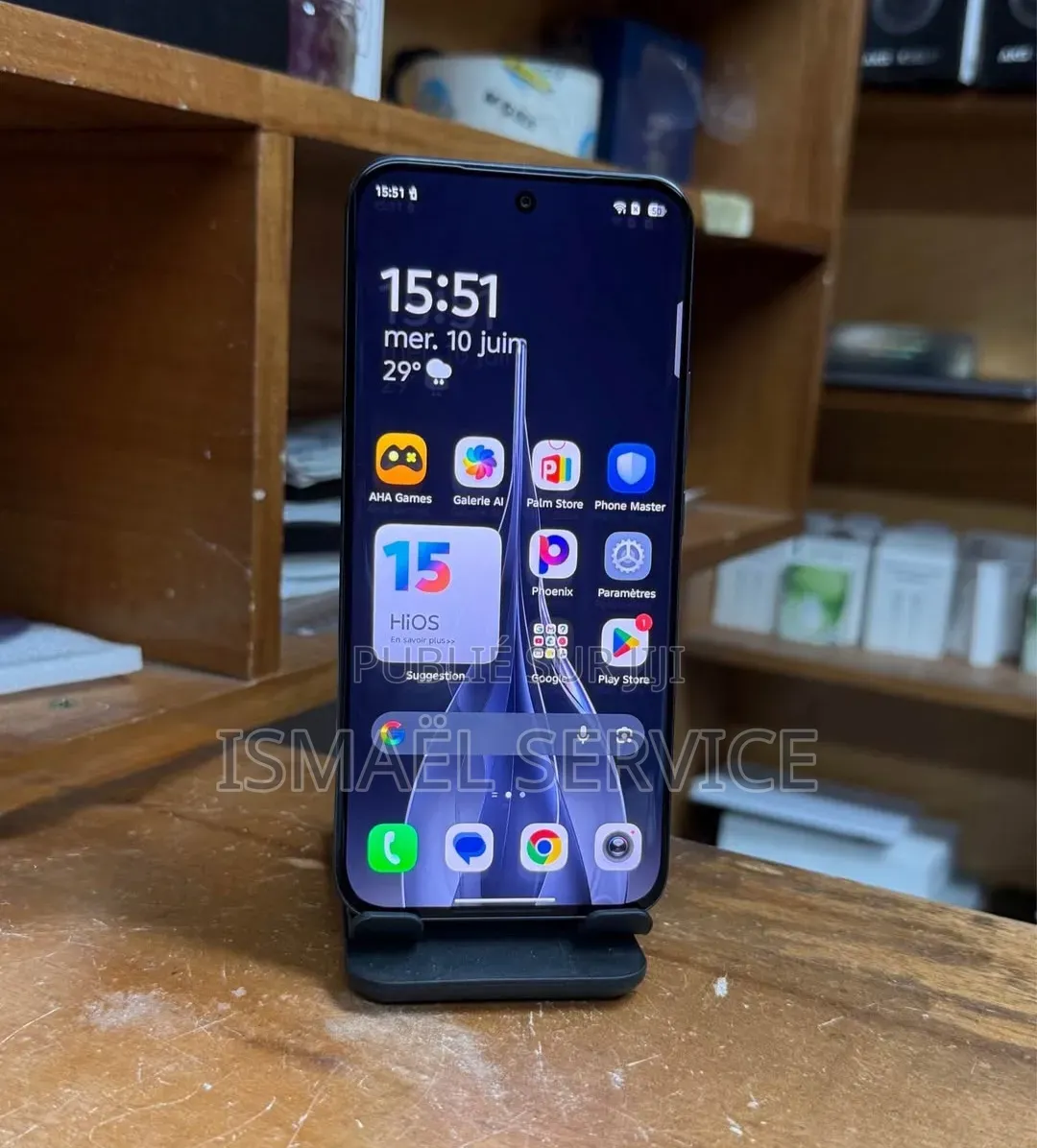 Nouveau Tecno Spark Slim 256 GB Bleu