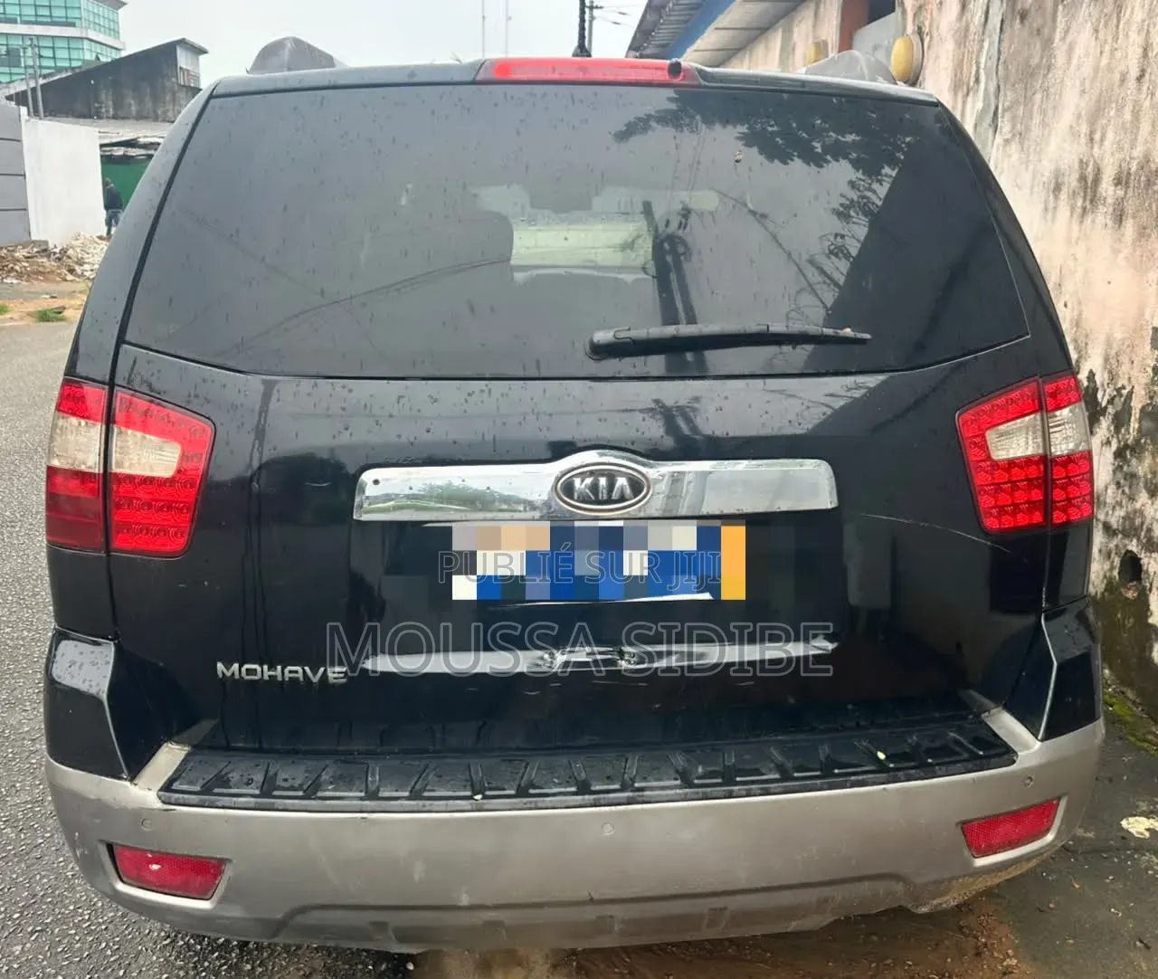 Kia Mohave 2009 Noir