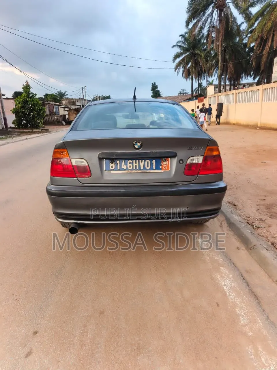 BMW 3 Series 316i RWD 2004 Gris
