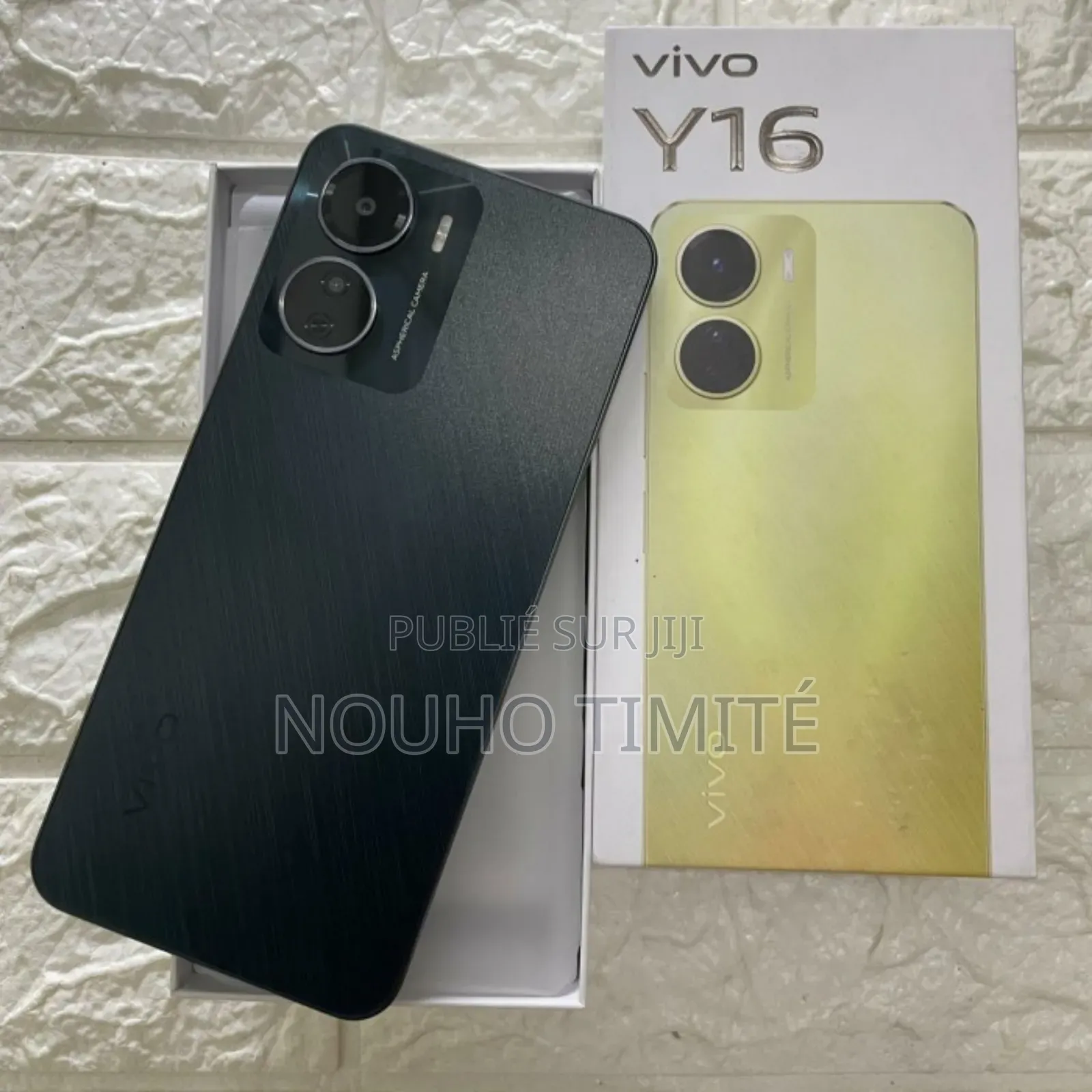 New Vivo Y16 256 GB Doré