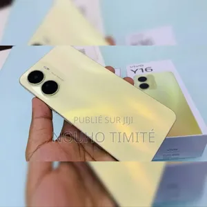 New Vivo Y16 256 GB Doré