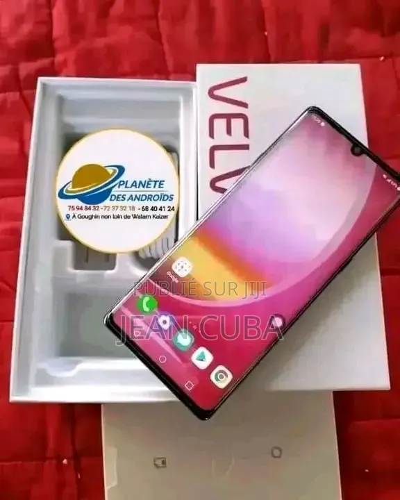 Nouveau LG Velvet 5G 128 GB Blanc